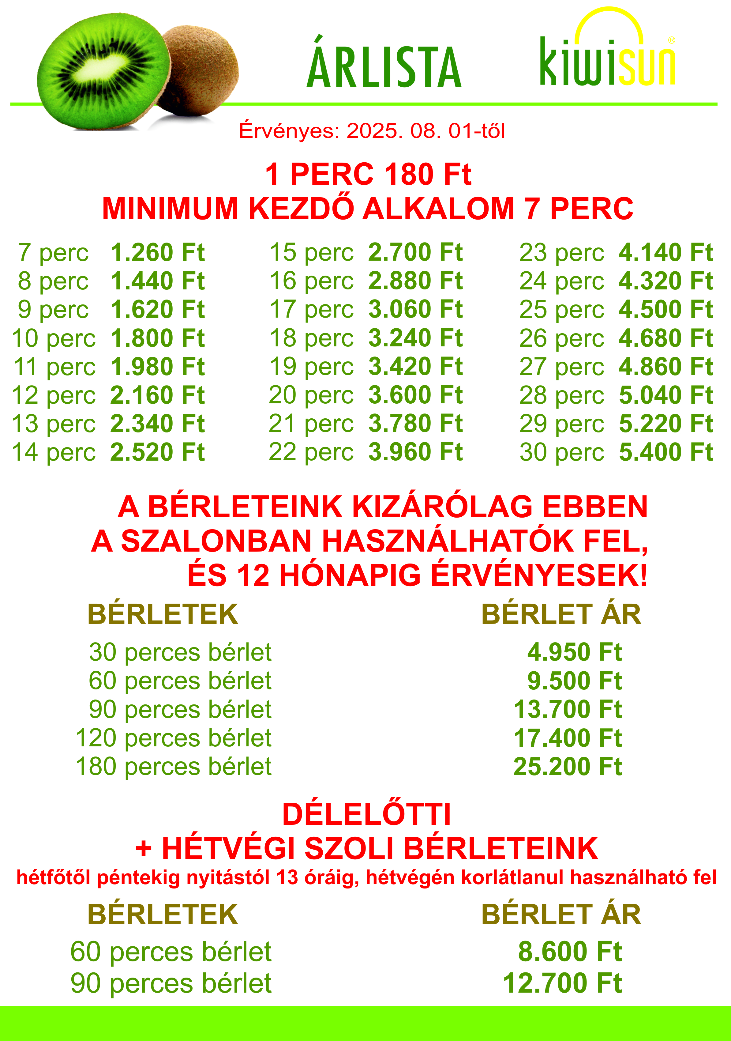 Árlista