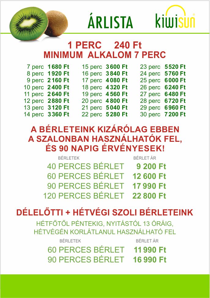Árlista