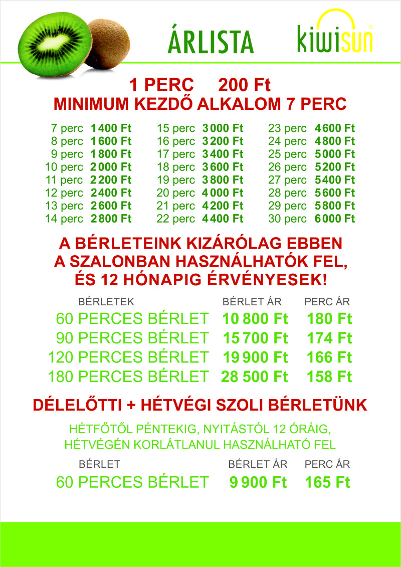 Árlista