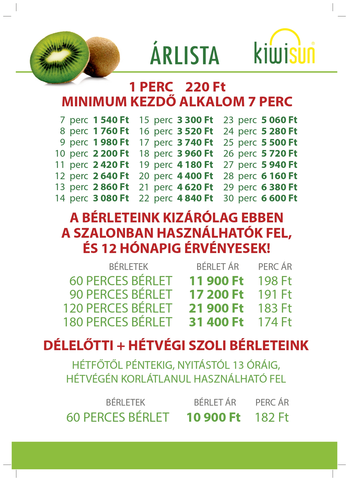 Árlista
