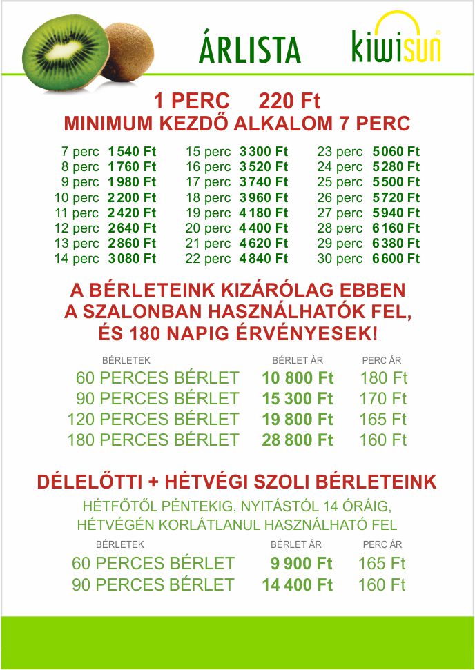 Árlista