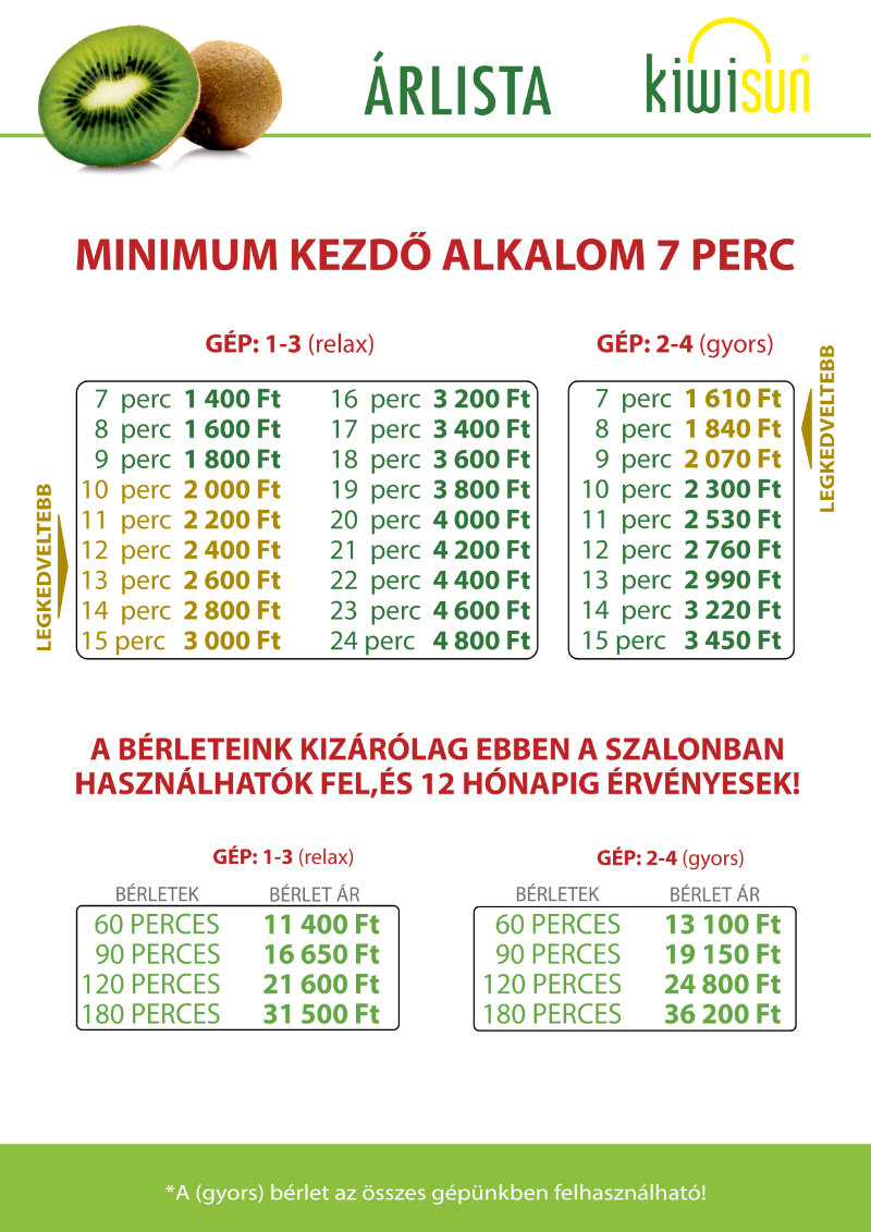 Árlista