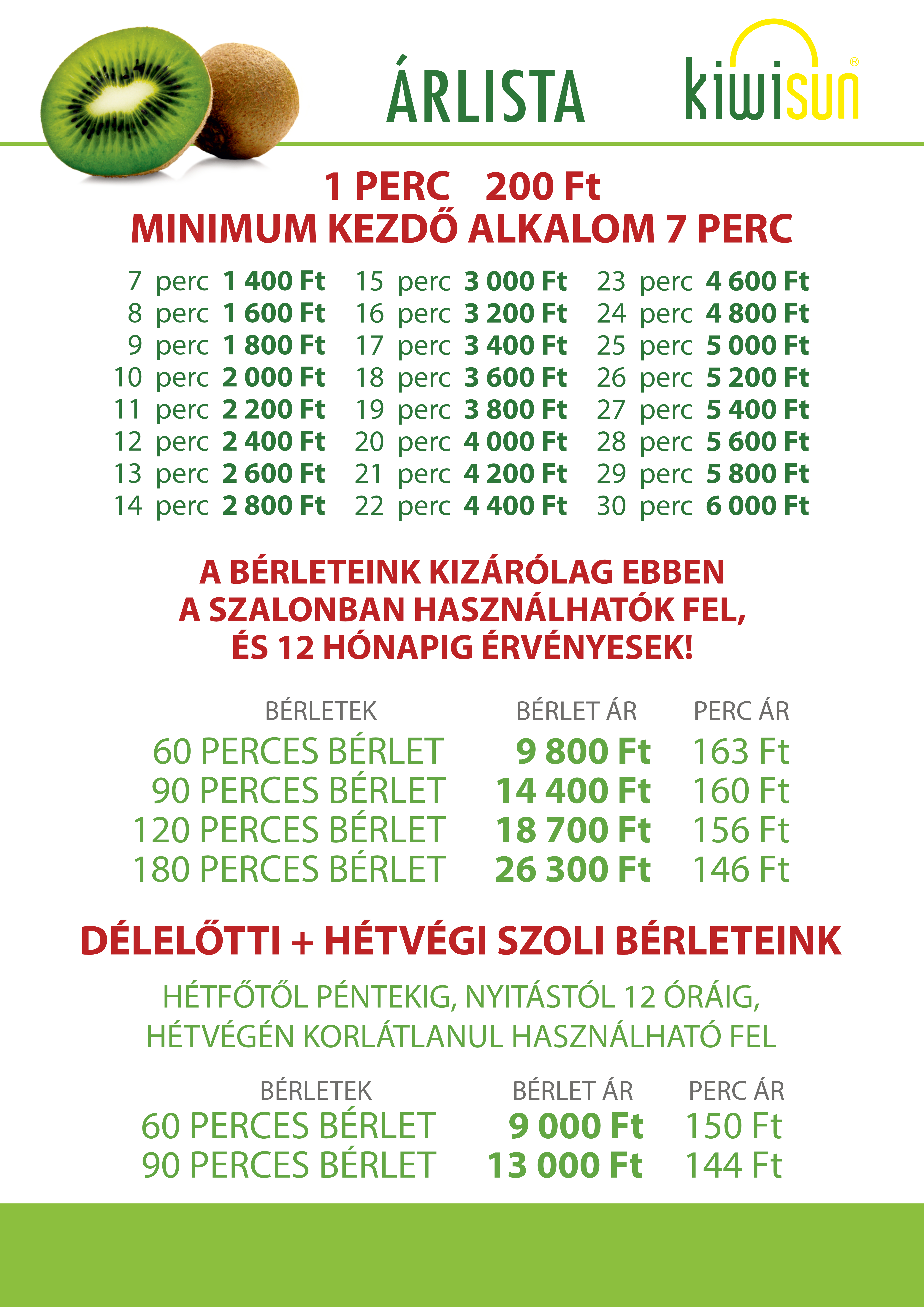Árlista