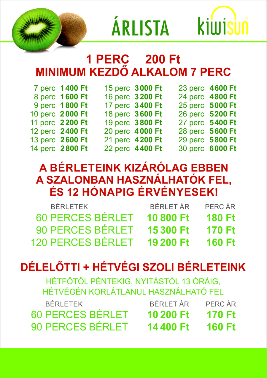 Árlista