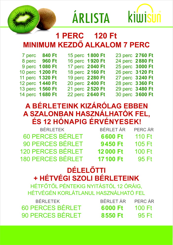 Árlista